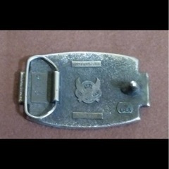 ベルト　バックル　I WILL GIVE UP MY GUNの画像