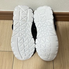 子供用靴　子供用スニーカー　18cm 青の画像