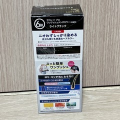 ヘアカラー 白髪染め メンズ SALON de PRO ライトブラック ワンプッシュの画像