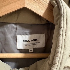 ニコアンド　中綿アウター　Mサイズの画像