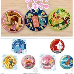 ディズニー刺繍缶バッチ第2弾