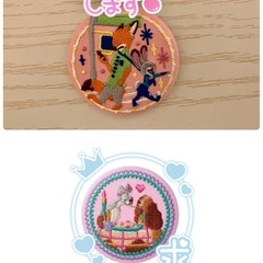 ディズニー刺繍缶バッチ