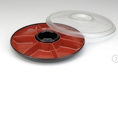 新品未使用、手巻き寿司皿しゃもじ付き、オードブル皿、ふきんの画像