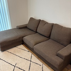 【取引き中】ニトリ 3人掛けソファの画像