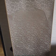 色紙掛け軸、未使用、絹本、表具の画像