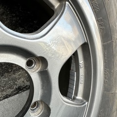 ジムニー　M/Tタイヤ・ホイルセット165R16C 国産　の画像