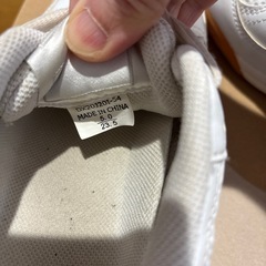 学校指定　上履き　ブルーラインの画像