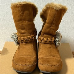 20cm　2way　ブーツ　ブラウンの画像