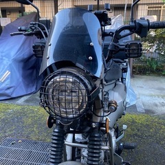 ハンターカブ　JA65  カスタム　アーマードシルバーの画像