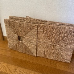 IKEAのKNIPSA（クニプサ）バスケット。﻿の画像