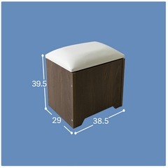 アイリスオーヤマ アイリスプラザ ドレッサーデスクチェアセット 98926 ホワイトの画像