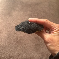 パンチニードル　プードル黒小①の画像