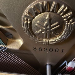 ヤマハ　アップライトピアノ　消音機能付きの画像
