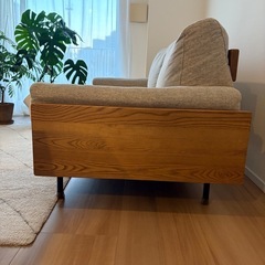 TREL トレル カバーリングソファ 2.5シーター 定番ベージュの画像