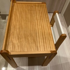 大和屋　yamatoya  キッズデスク　チェアの画像