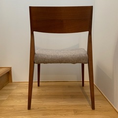日進木工　Formsシリーズ　チェア　ウォールナットの画像