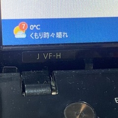 古いノートパソコン(NEC)の画像