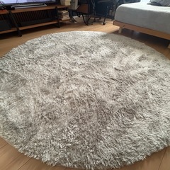 モダンデコ 円形ラグ 200×200の画像