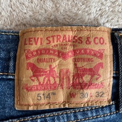 【送料無料】 W30 股下約70cm Levi's リーバイス 514の画像