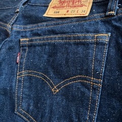 【送料無料】 W29 股下約78cm Levi's リーバイス 516
の画像