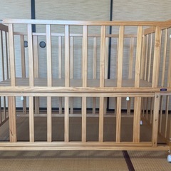 カトージ ベビーベッド 120×70 の画像