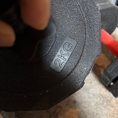 ダンベル2×14=28=28kg の画像