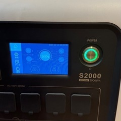 イーノウ　ポータブル電源　2000wの画像
