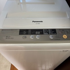 【0円】洗濯機 NA-F60B8 Panasonicの画像