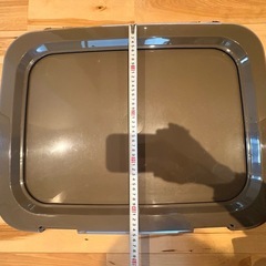 ペットトイレトレーダブルサイズ　
2枚の画像