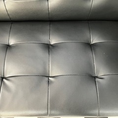 レトロモダン　二人掛けソファの画像