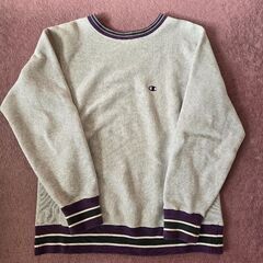 『価格を見直しました』Champion スウェット　リバースウィーブ　グレーの画像