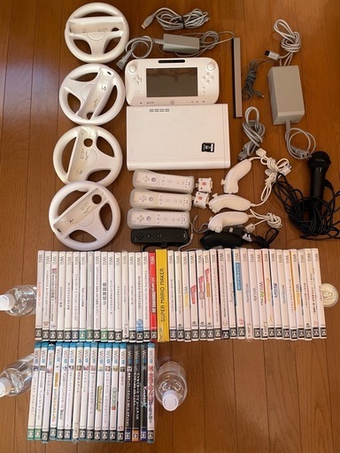 WiiU本体＋ソフト54本 (ジョナサン) 北水海道のテレビゲーム《Wii》の