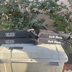 TIROL Easy Rack 簡易ルーフキャリア2本セットの画像