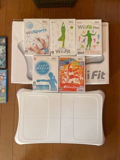 WiiU本体 ＋ will willu ソフト54本その他