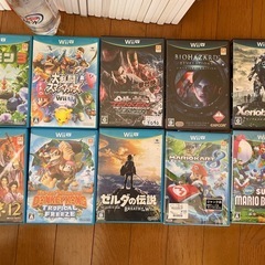 WiiU本体 ＋ will willu ソフト54本その他の画像