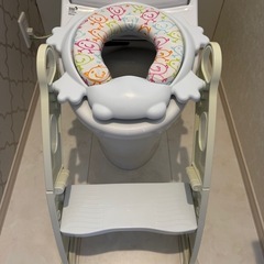 キッズ用便座　ステップ付きの画像