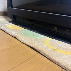 動作確認済　25インチブラウン管テレビ　SANYO リモコン2個付きの画像