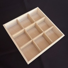 桐の重箱（四段重ね）の画像