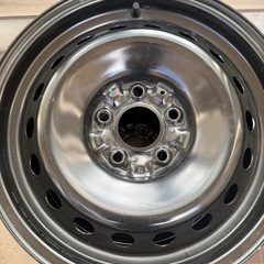 日産純正 スチールホイール（鉄聁）4本セットの画像