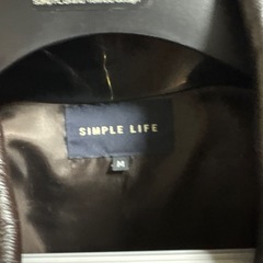 メンズ牛皮　ブルゾンの画像