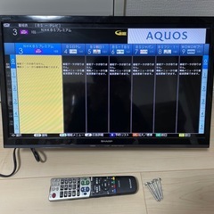 SHARP AQUOS 液晶テレビ 24インチ  LC-24P5...
