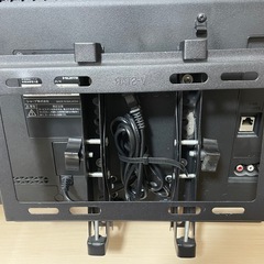 SHARP AQUOS 液晶テレビ 24インチ  LC-24P5  2017年製 壁掛けステー付属 B-CASカード、リモコン付属の画像