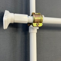 つっぱり棒 ジャッキ式超強力タイプ ホワイト  の画像