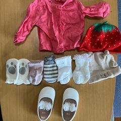 ベビースワドル、冬用肌着まとめ売りの画像