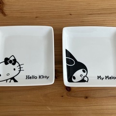 【急募】未使用ハローキティ マイメロディ小皿セットの画像