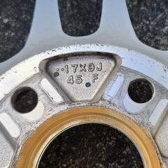 ENKEI エンケイ RP-F1 9J-17+45 114.3 5H 2本の画像