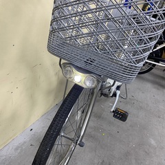 258丁寧に整備済　新基準パナソニック電動アシスト自転車26インチ　中古自転車の画像