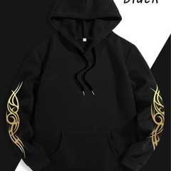 2L  バックプリント  パーカー  XLの画像