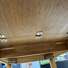 J3464　【リユースのサカイ柏店】　MUJI　無印良品　袖机付デスク　机の画像