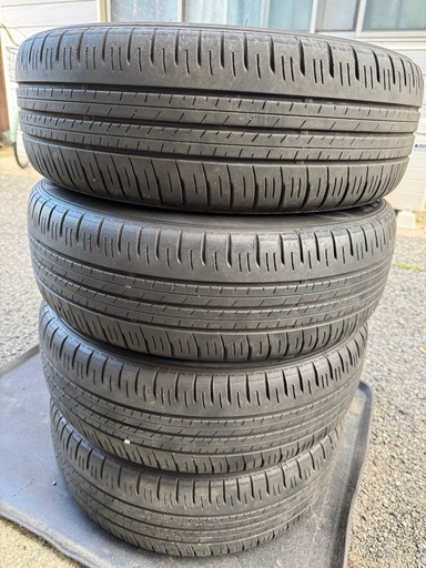 185/60R15 トヨタ純正スチールホイールタイヤセット